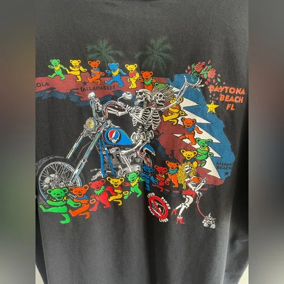 Vintage Grateful Dead x Harley Davidson t-shirt